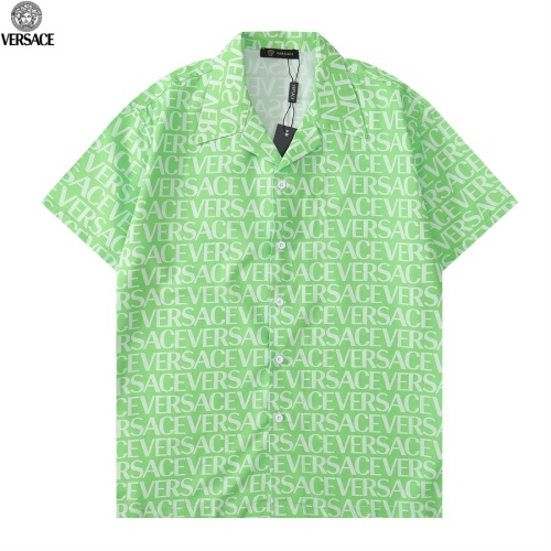 Versace Shirts Short Sleeved For Men #1073148