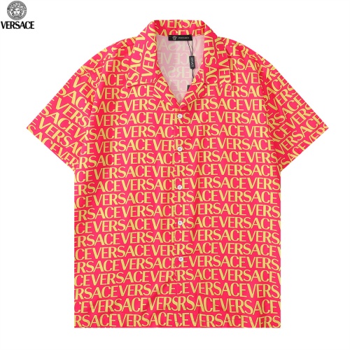 Versace Shirts Short Sleeved For Men #1073149