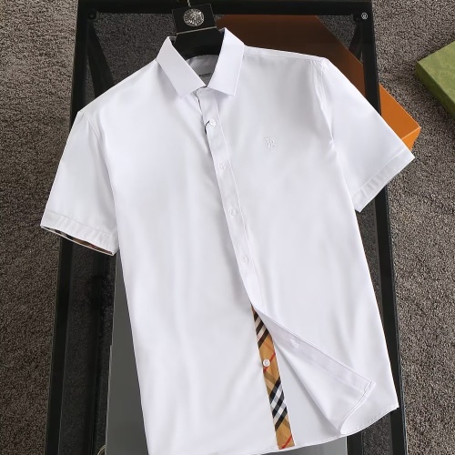 Burberry Shirts Short Sleeved For Men #1073235 $38.00 USD, Wholesale Replica Burberry Shirts