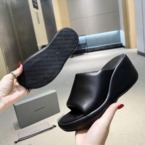 Replica Balenciaga Slippers For Women #1073389 $80.00 USD for Wholesale