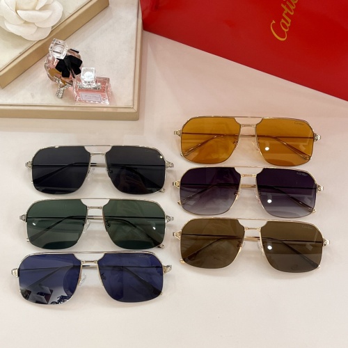 Replica Cartier AAA Quality Sunglassess #1073453 $45.00 USD for Wholesale