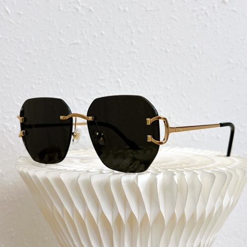 Cartier AAA Quality Sunglassess #1073475