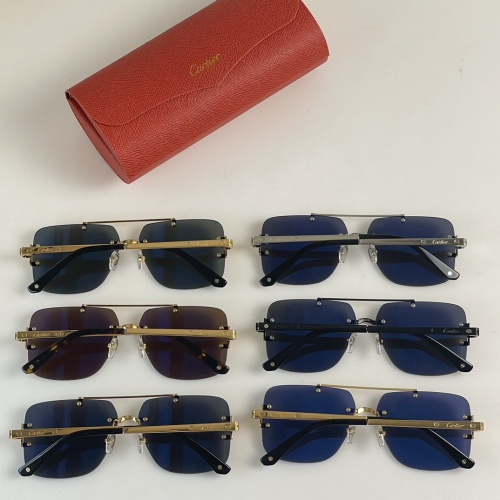 Replica Cartier AAA Quality Sunglassess #1073495 $72.00 USD for Wholesale