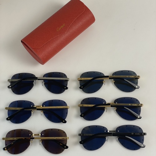 Replica Cartier AAA Quality Sunglassess #1073503 $72.00 USD for Wholesale