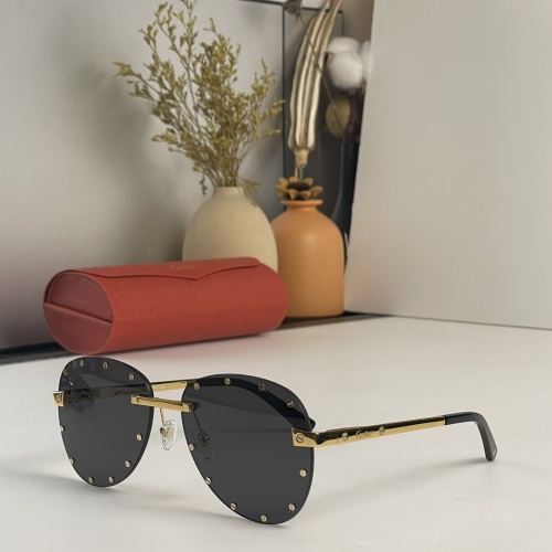 Cartier AAA Quality Sunglassess #1073505 $72.00 USD, Wholesale Replica Cartier AAA Quality Sunglassess