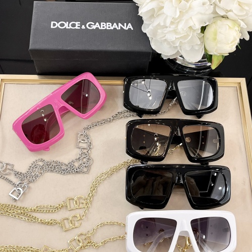 Replica Dolce & Gabbana AAA Quality Sunglasses #1073751 $72.00 USD for Wholesale