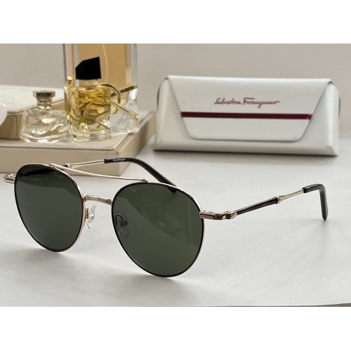 Salvatore Ferragamo AAA Quality Sunglasses #1074119 $45.00 USD, Wholesale Replica Salvatore Ferragamo AAA Quality Sunglasses