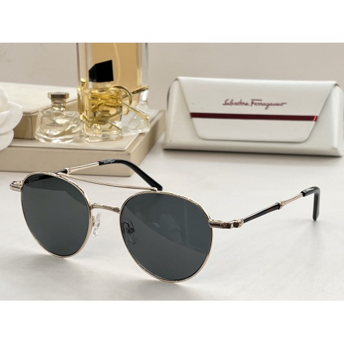 Salvatore Ferragamo AAA Quality Sunglasses #1074121 $45.00 USD, Wholesale Replica Salvatore Ferragamo AAA Quality Sunglasses