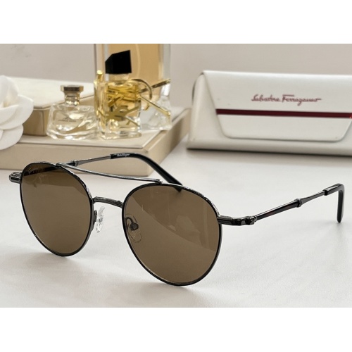 Salvatore Ferragamo AAA Quality Sunglasses #1074123 $45.00 USD, Wholesale Replica Salvatore Ferragamo AAA Quality Sunglasses