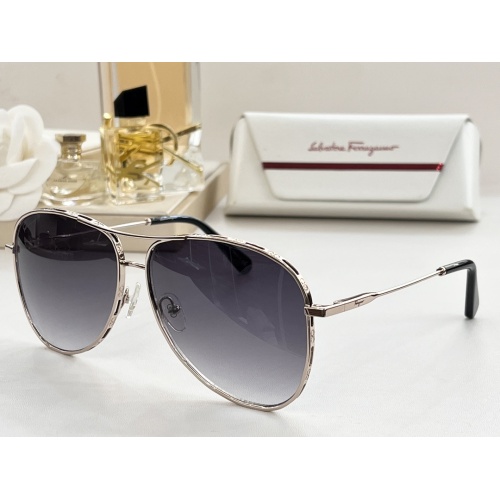 Salvatore Ferragamo AAA Quality Sunglasses #1074125 $45.00 USD, Wholesale Replica Salvatore Ferragamo AAA Quality Sunglasses