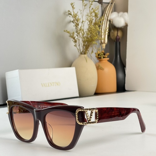 Valentino AAA Quality Sunglasses #1074183 $68.00 USD, Wholesale Replica Valentino AAA Quality Sunglasses