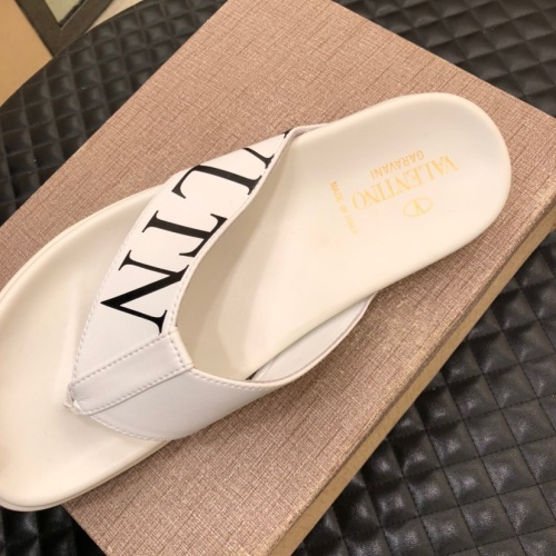 Replica Valentino Slippers For Men #1074476 $56.00 USD for Wholesale
