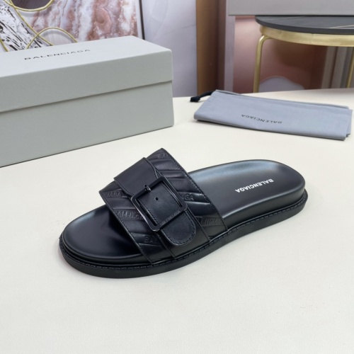 Replica Balenciaga Slippers For Men #1074493 $68.00 USD for Wholesale