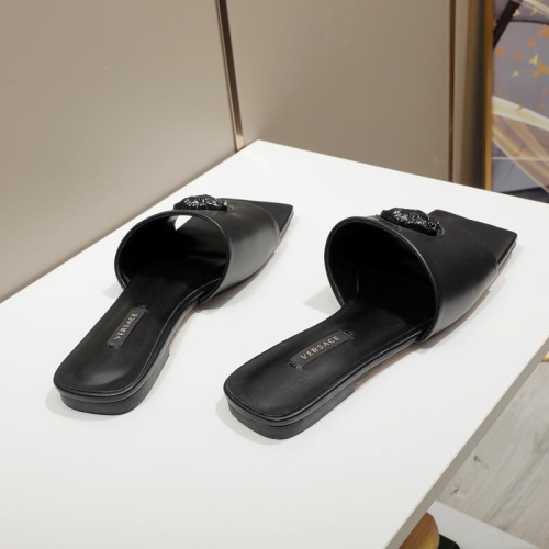 Replica Versace Slippers For Women #1074578 $68.00 USD for Wholesale