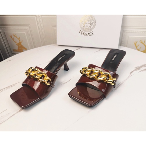 Versace Slippers For Women #1074585 $85.00 USD, Wholesale Replica Versace Slippers