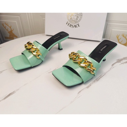 Versace Slippers For Women #1074587 $85.00 USD, Wholesale Replica Versace Slippers