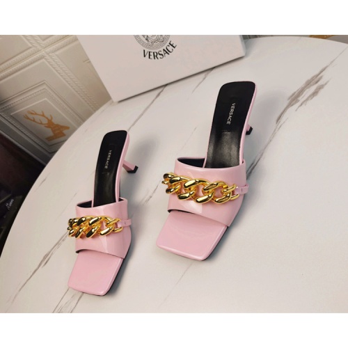 Versace Slippers For Women #1074589 $85.00 USD, Wholesale Replica Versace Slippers