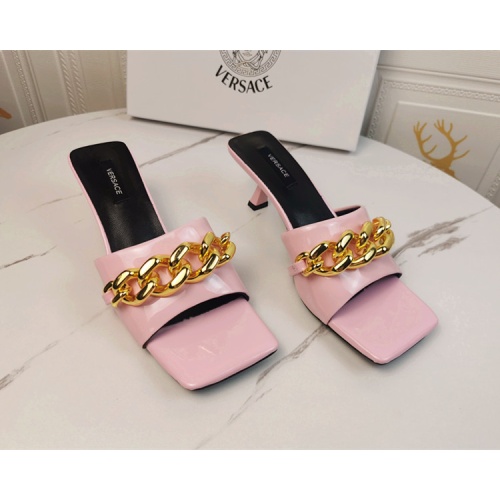 Replica Versace Slippers For Women #1074589 $85.00 USD for Wholesale