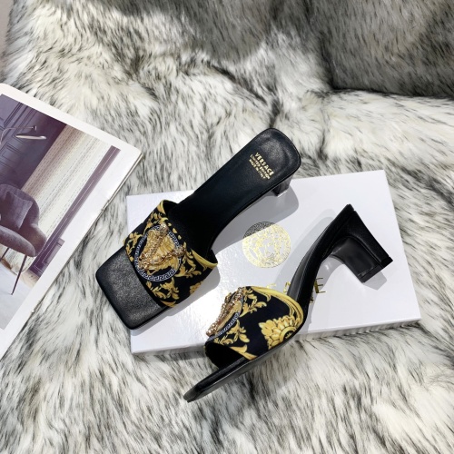 Versace Slippers For Women #1074607 $82.00 USD, Wholesale Replica Versace Slippers