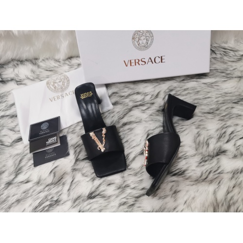 Versace Slippers For Women #1074609 $82.00 USD, Wholesale Replica Versace Slippers