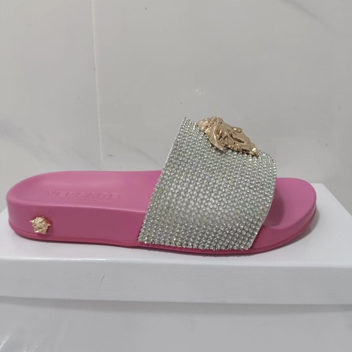 Replica Versace Slippers For Women #1074620 $60.00 USD for Wholesale
