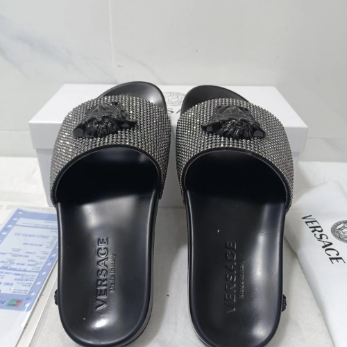 Replica Versace Slippers For Women #1074622 $60.00 USD for Wholesale