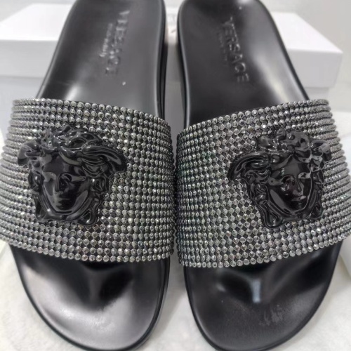 Replica Versace Slippers For Women #1074622 $60.00 USD for Wholesale