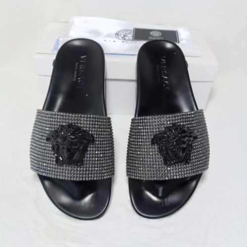 Versace Slippers For Men #1074623 $60.00 USD, Wholesale Replica Versace Slippers