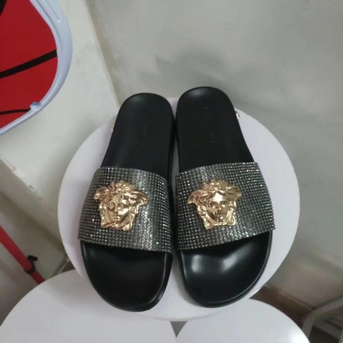 Versace Slippers For Women #1074624 $60.00 USD, Wholesale Replica Versace Slippers