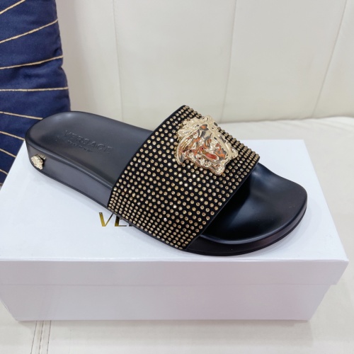 Replica Versace Slippers For Women #1074630 $60.00 USD for Wholesale