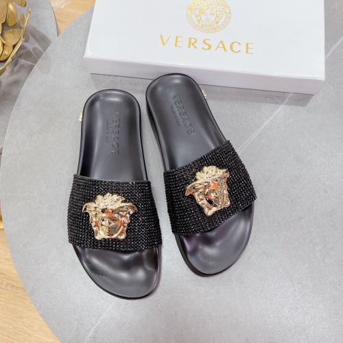 Versace Slippers For Women #1074632 $60.00 USD, Wholesale Replica Versace Slippers