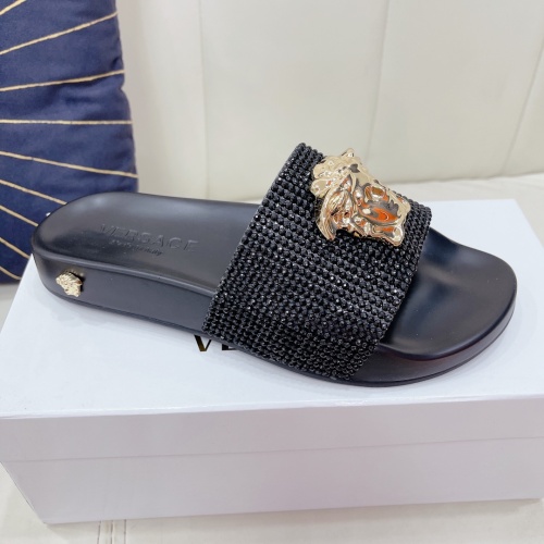 Replica Versace Slippers For Women #1074632 $60.00 USD for Wholesale