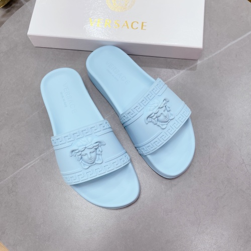 Versace Slippers For Women #1074636 $60.00 USD, Wholesale Replica Versace Slippers