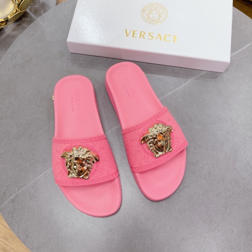 Versace Slippers For Women #1074640 $60.00 USD, Wholesale Replica Versace Slippers