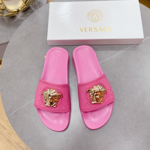 Versace Slippers For Women #1074642 $60.00 USD, Wholesale Replica Versace Slippers