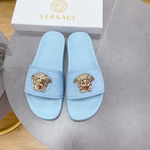 Versace Slippers For Men #1074646 $60.00 USD, Wholesale Replica Versace Slippers