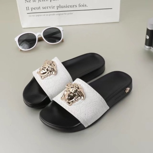 Versace Slippers For Women #1074666 $60.00 USD, Wholesale Replica Versace Slippers