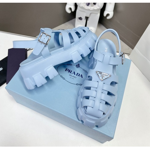 Replica Prada Sandal For Women #1074746 $92.00 USD for Wholesale