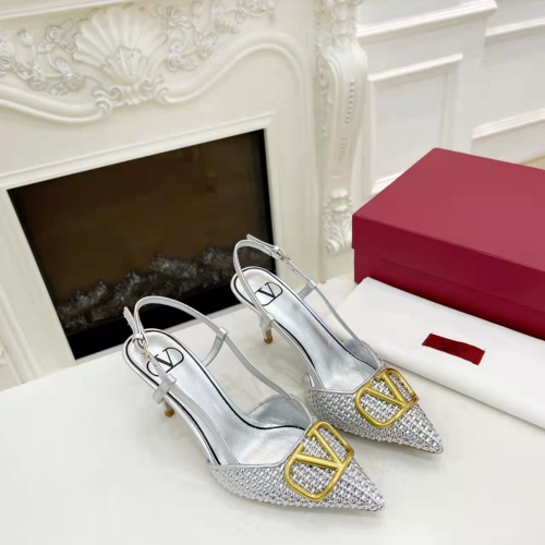 Valentino Sandal For Women #1074830 $100.00 USD, Wholesale Replica Valentino Sandal