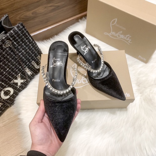 Replica Christian Louboutin Sandal For Women #1074930 $56.00 USD for Wholesale