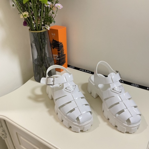 Replica Prada Sandal For Women #1075051 $64.00 USD for Wholesale