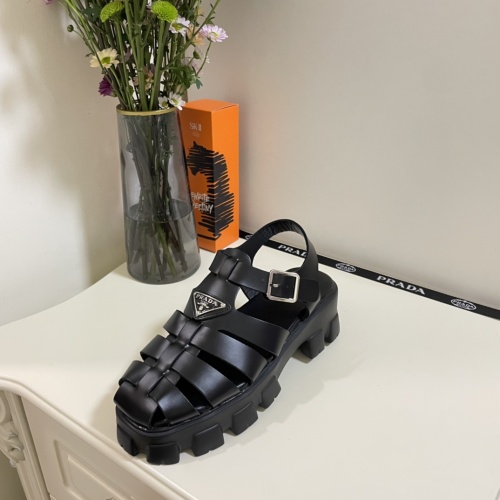 Replica Prada Sandal For Women #1075052 $64.00 USD for Wholesale
