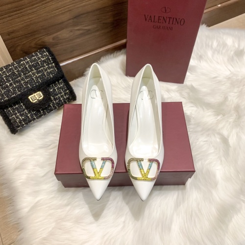 Replica Valentino High-Heeled Shoes For Women #1075060 $60.00 USD for Wholesale