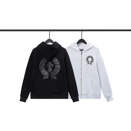 Replica Chrome Hearts Hoodies Long Sleeved For Men #1075220 $48.00 USD for Wholesale