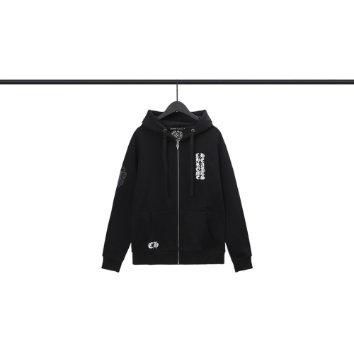 Replica Chrome Hearts Hoodies Long Sleeved For Men #1075241 $48.00 USD for Wholesale