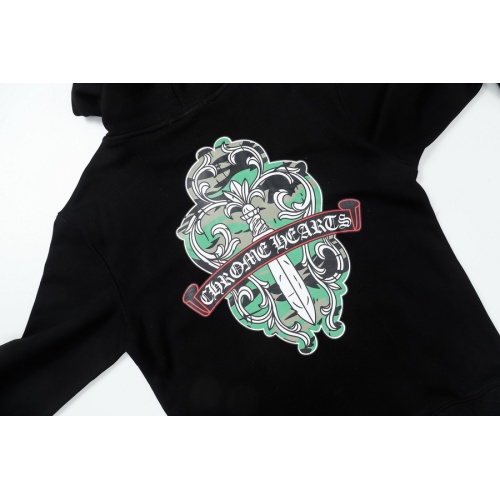 Replica Chrome Hearts Hoodies Long Sleeved For Men #1075242 $48.00 USD for Wholesale