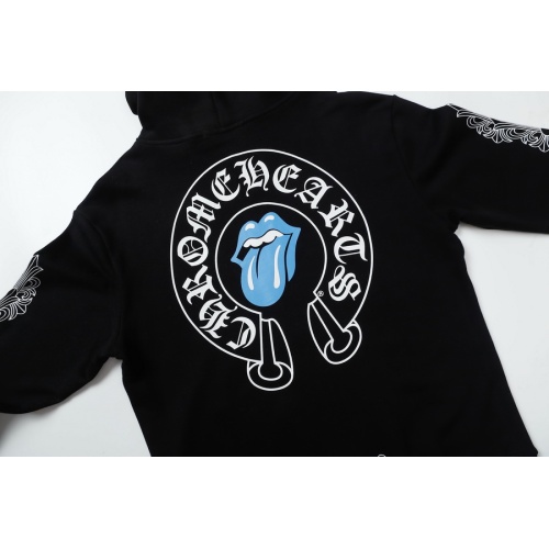 Replica Chrome Hearts Hoodies Long Sleeved For Men #1075309 $48.00 USD for Wholesale