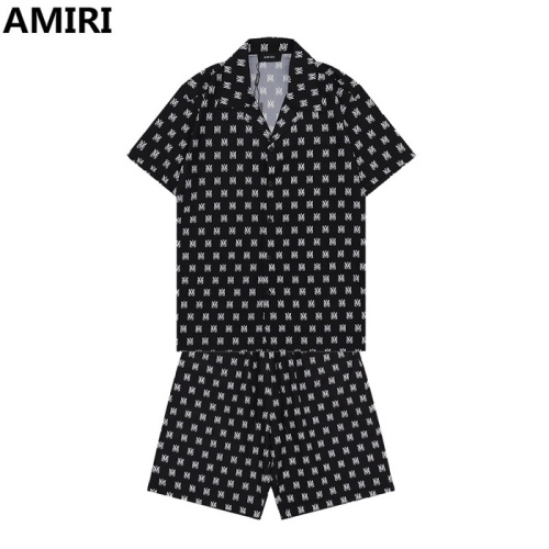 Amiri Tracksuits Short Sleeved For Men #1075351