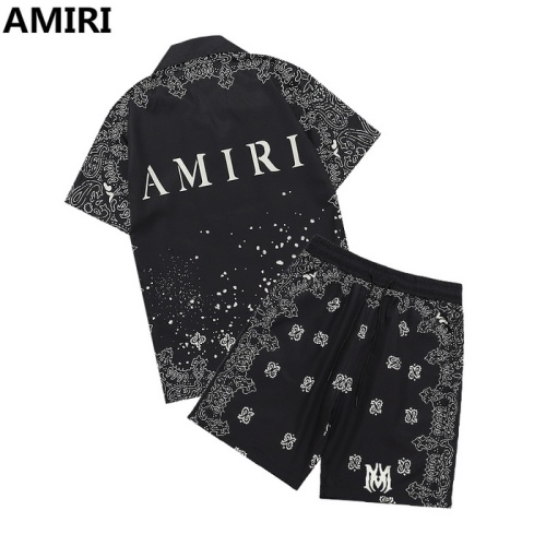Amiri Tracksuits Short Sleeved For Men #1075353