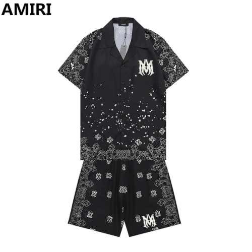 Replica Amiri Tracksuits Short Sleeved For Men #1075353 $52.00 USD for Wholesale